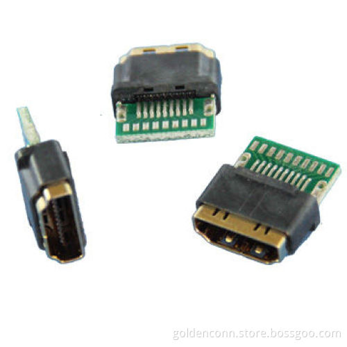 HDMI Connector in Solder Plating Type